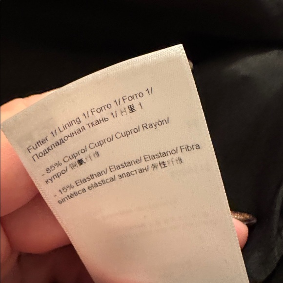 Escada Black Blazer Tailored Fit Professional size 44 - Picture 7 of 9